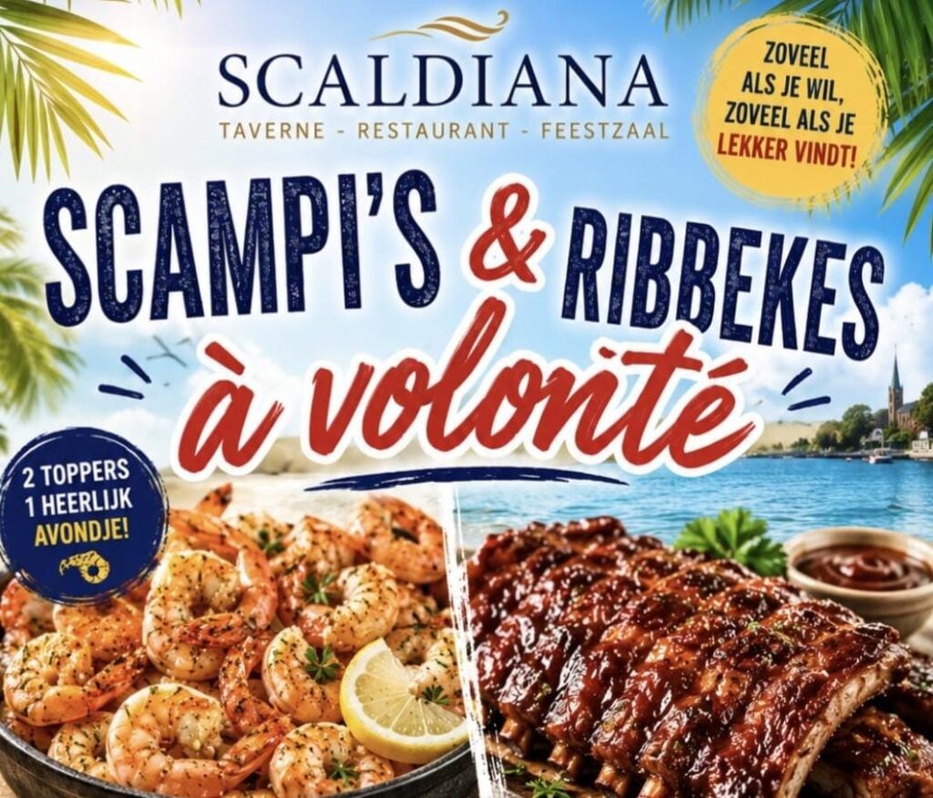 Scampi's & ribbekes