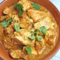 chicken white korma